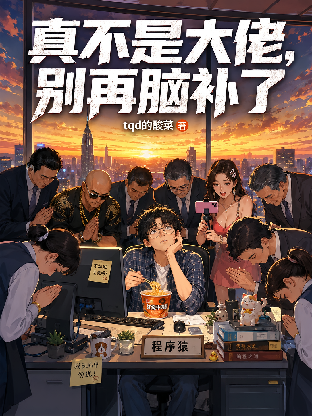 真不是大佬，别再脑补了