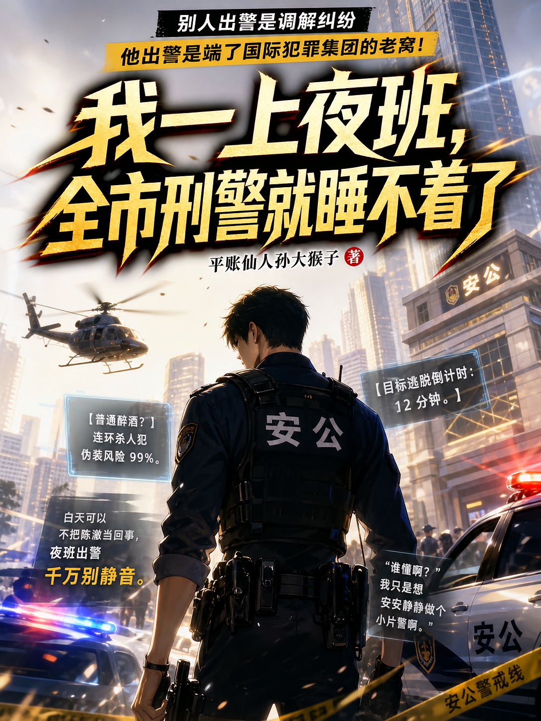 我一上夜班，全市刑警就睡不着了