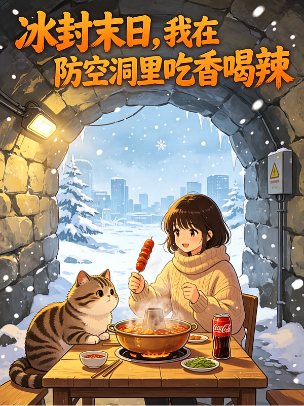 冰封末日，我在防空洞里吃香喝辣
