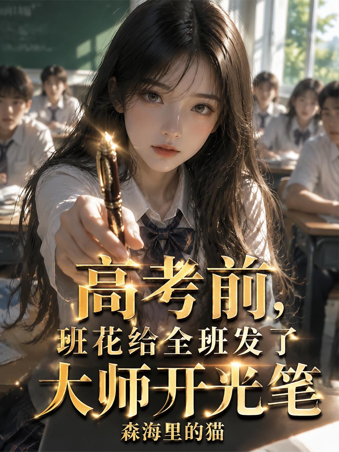 高考前，班花给全班发了大师开光笔