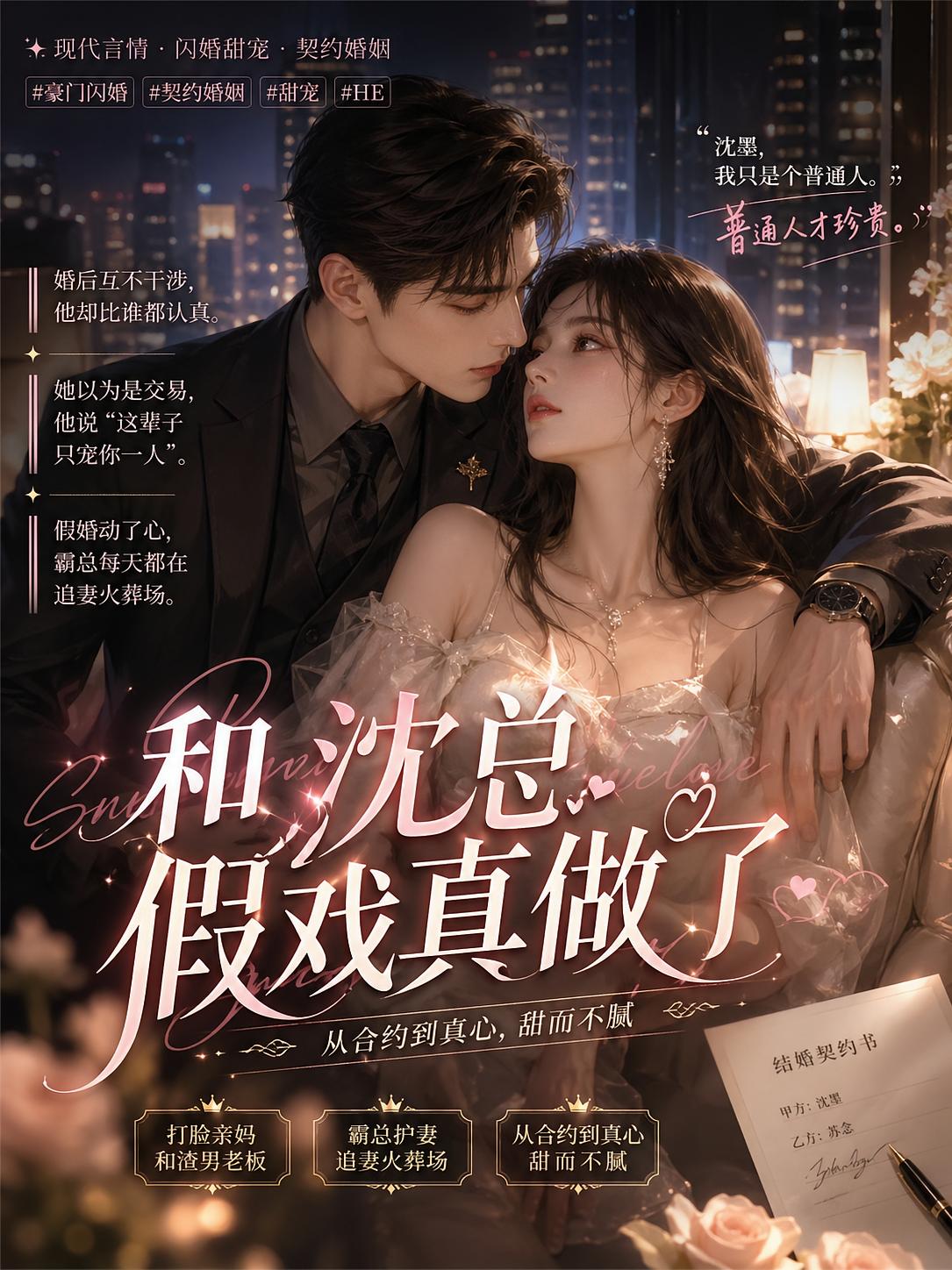 和沈总假戏真做了