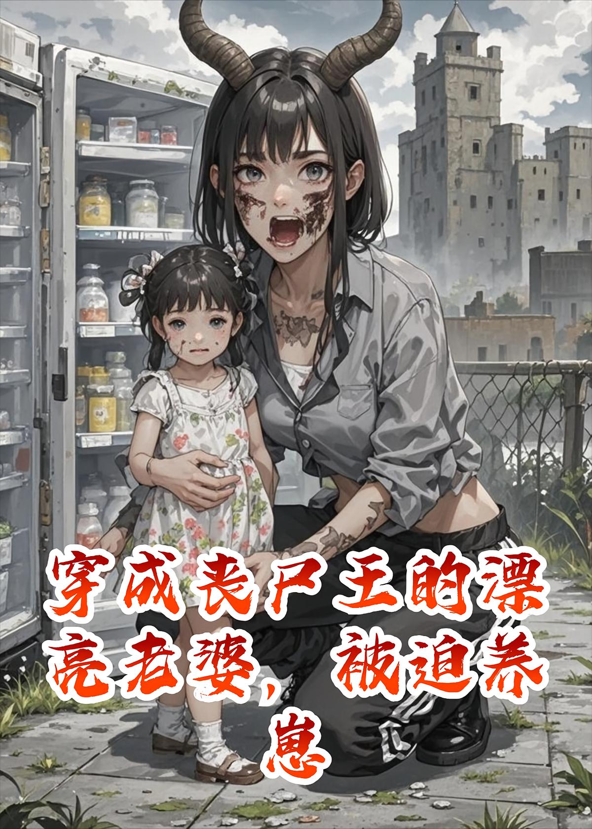 穿成丧尸王的漂亮老婆，被迫养崽