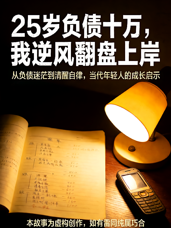 25岁负债十万，我逆风翻盘上岸