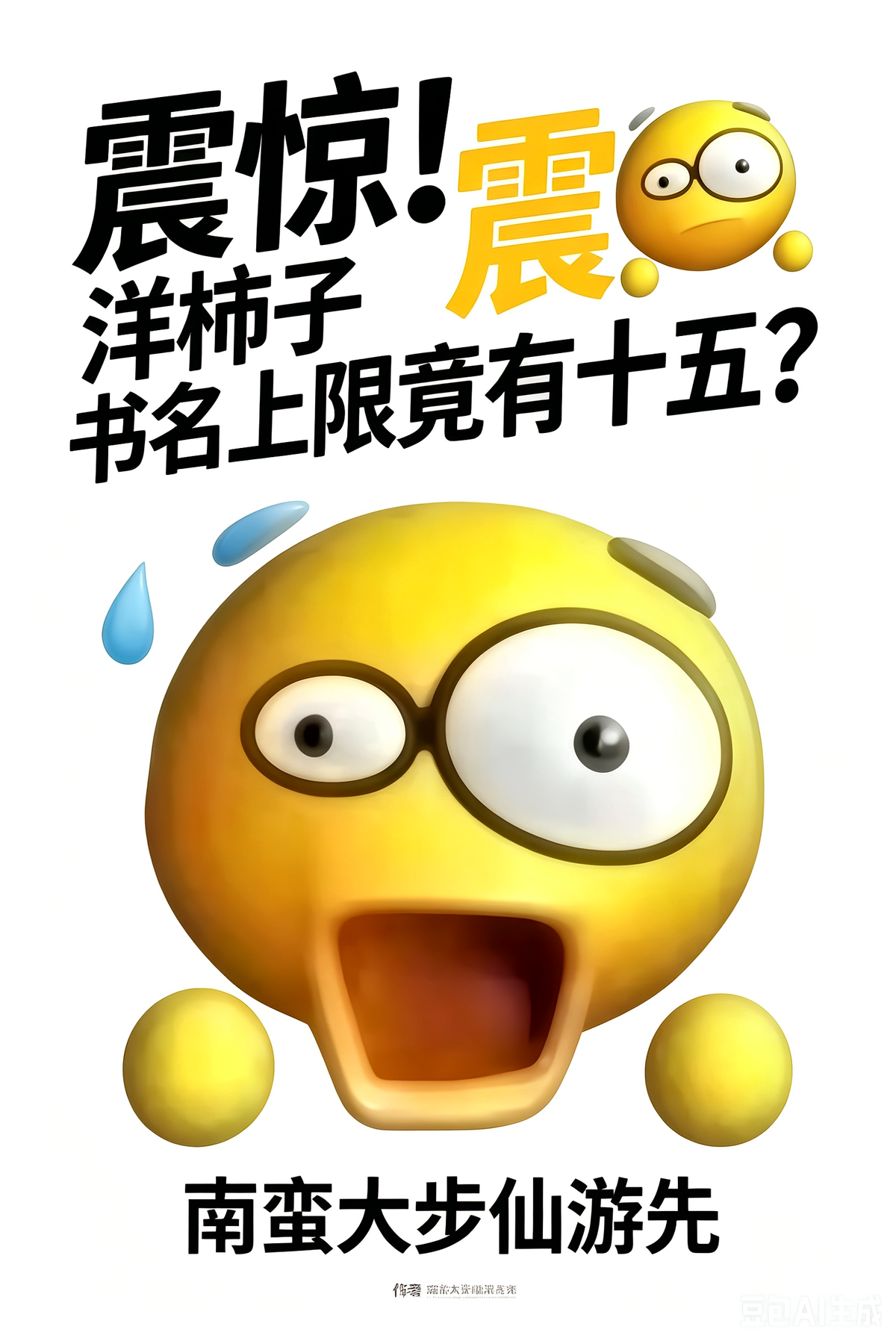 震惊！洋柿子书名上限竟有十五？
