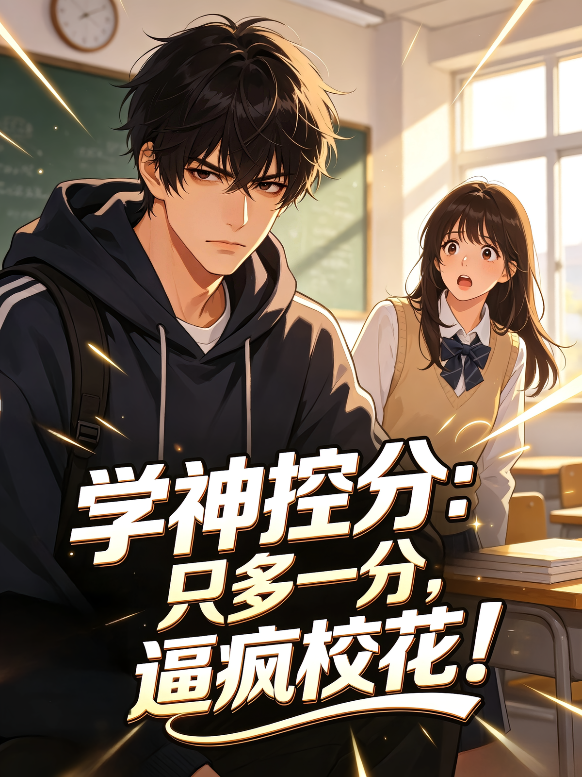 学神控分：只多一分，逼疯校花！