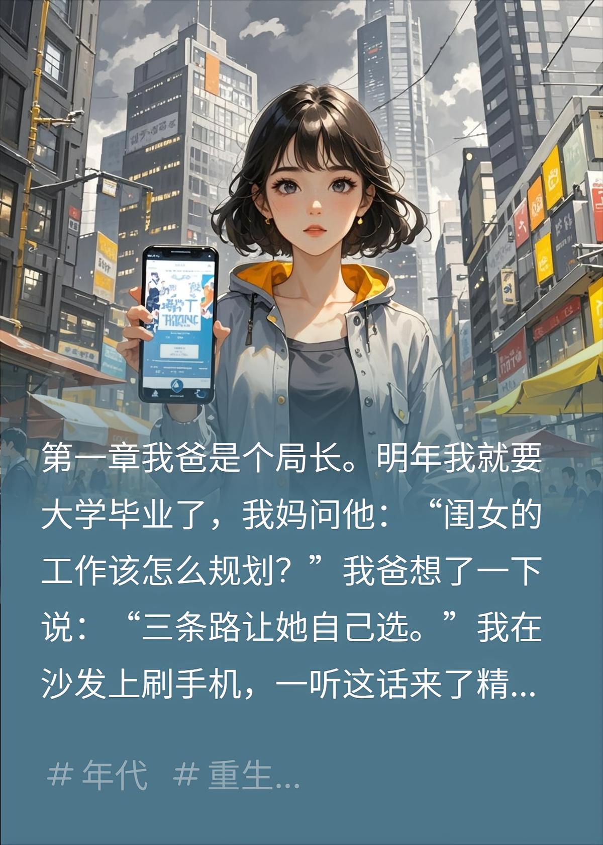 我那当局长的亲爹，攒了三年私房钱送我毕业
