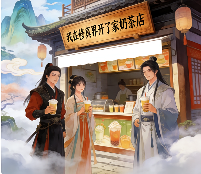 我在修真界开了家奶茶店