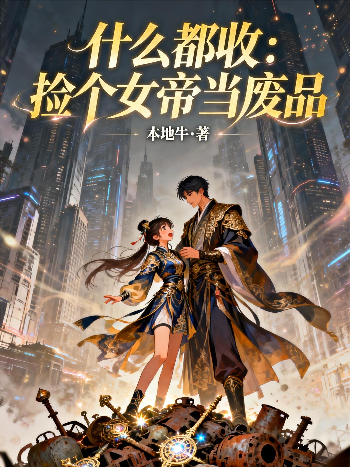 什么都敢收：捡个女帝当废品