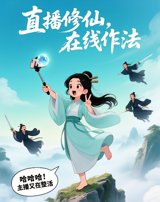 直播修仙，在线作法
