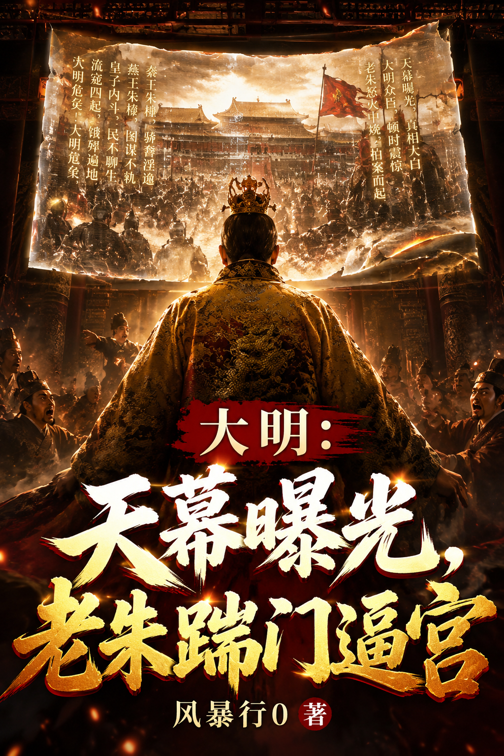 大明：天幕曝光，老朱踹门逼宫