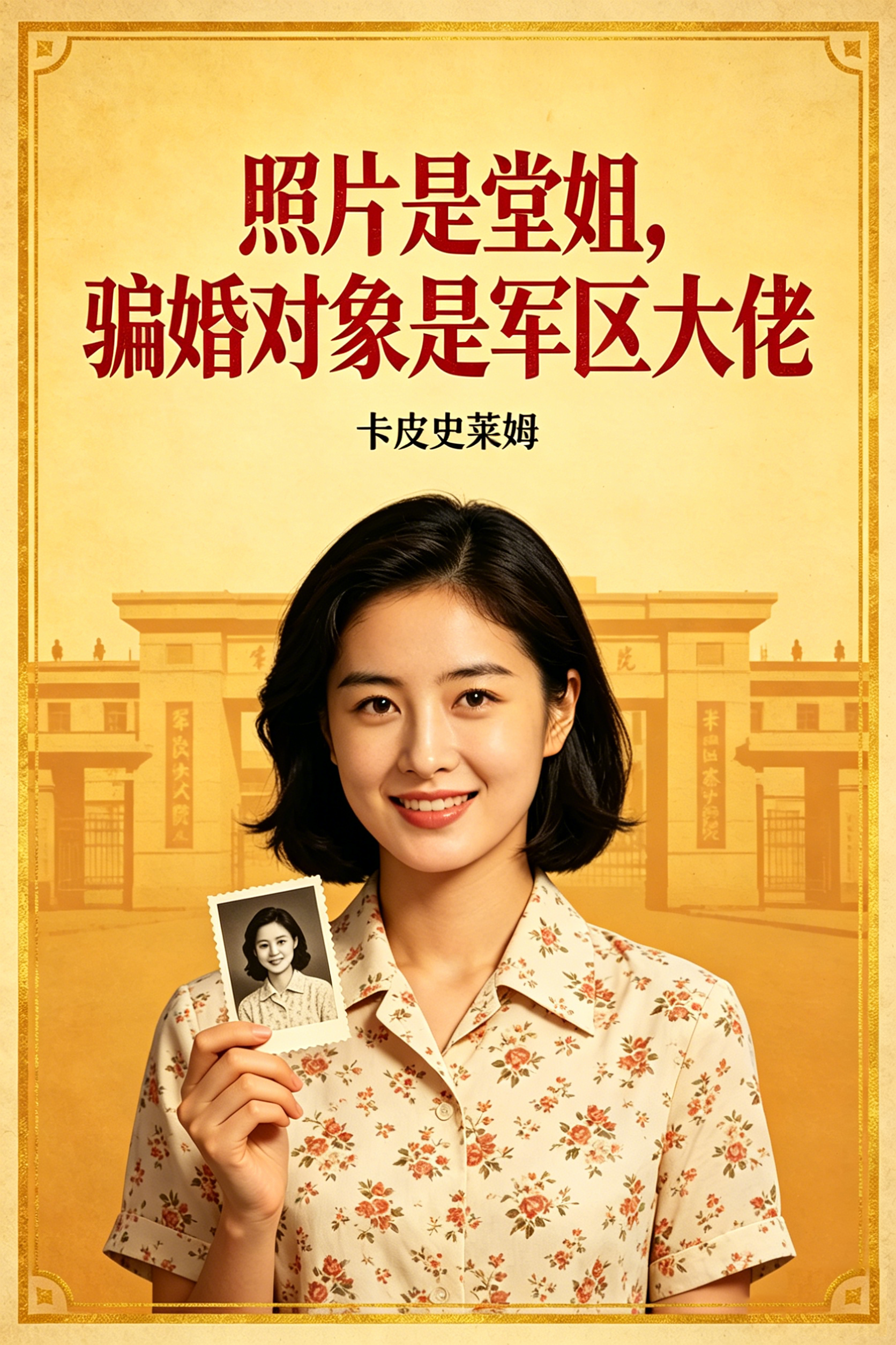 照片是堂姐，骗婚对象是军区大佬