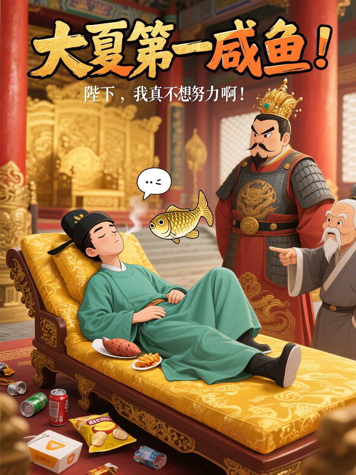 大夏第一咸鱼：陛下，我真不想努