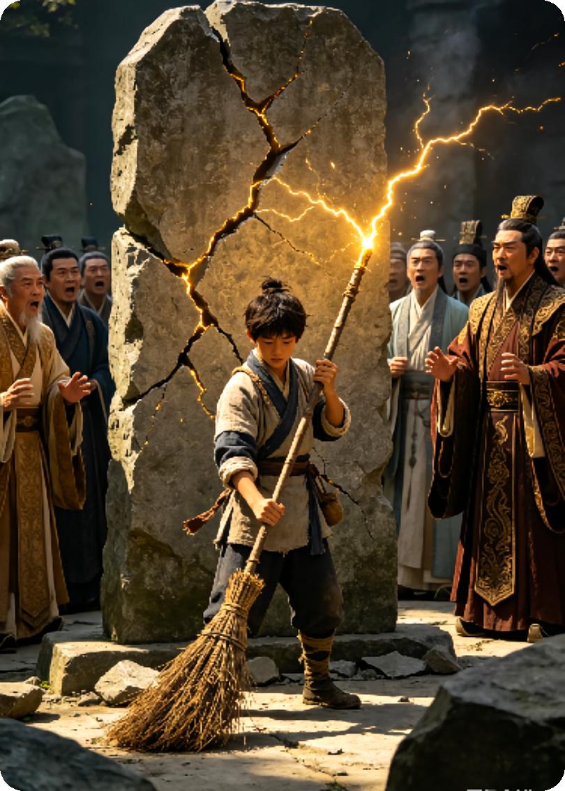 扫地就变强，满级大佬从杂役开始。