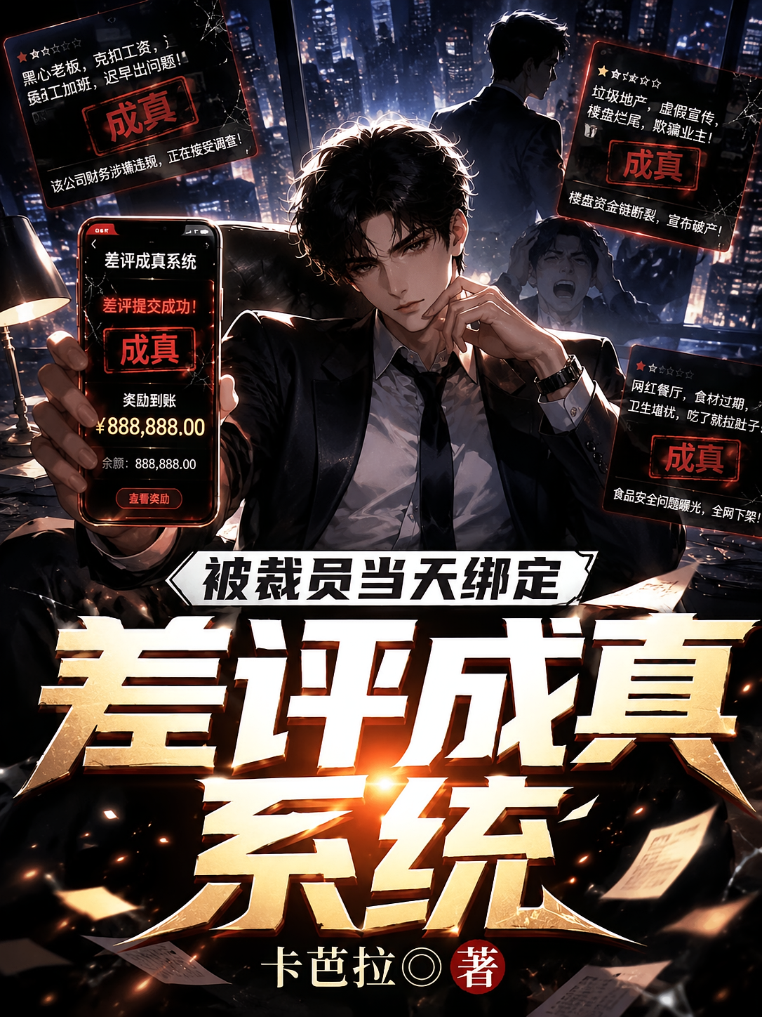 被裁员当天绑定差评成真系统