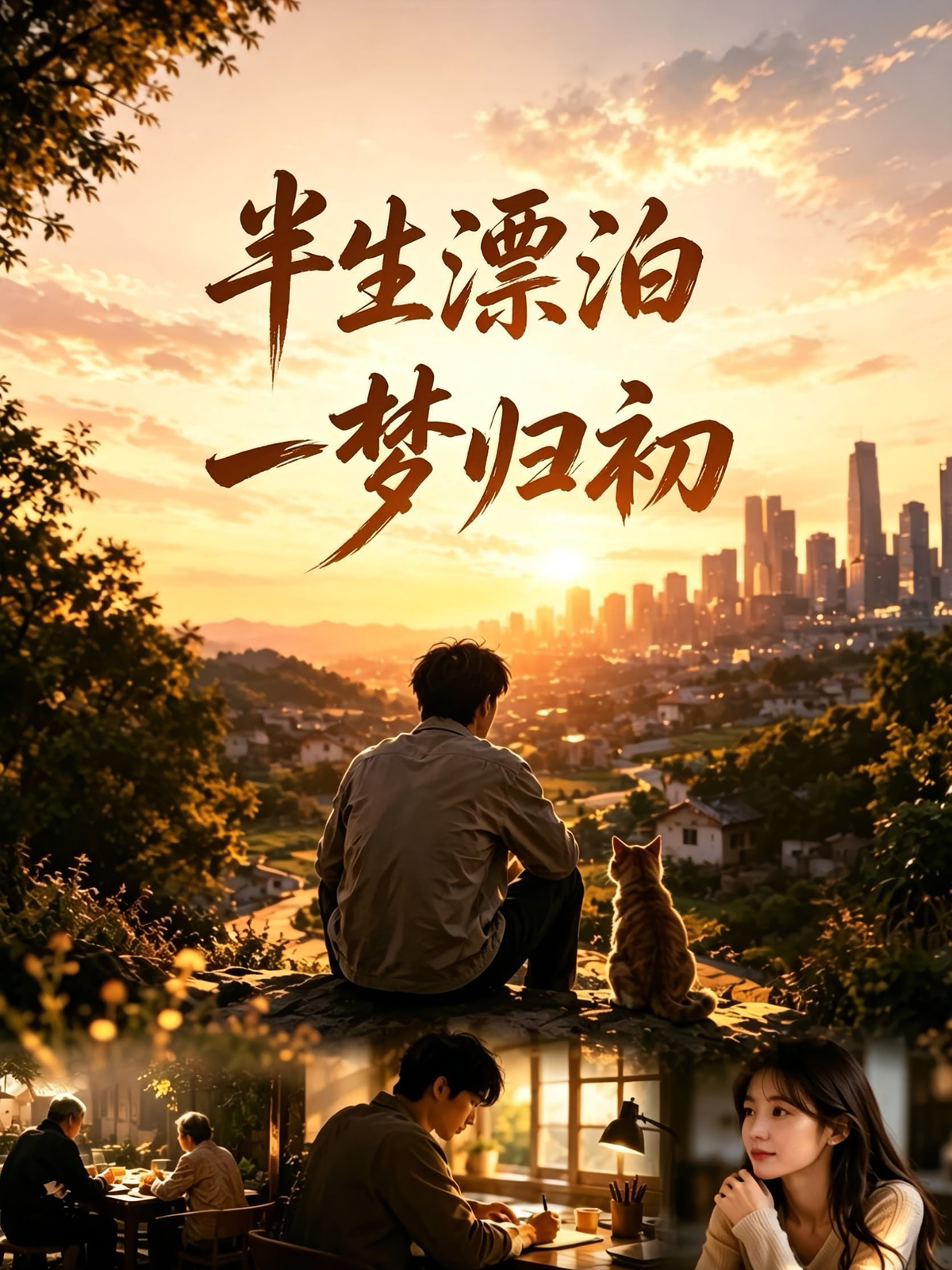 半生漂泊，一梦归初