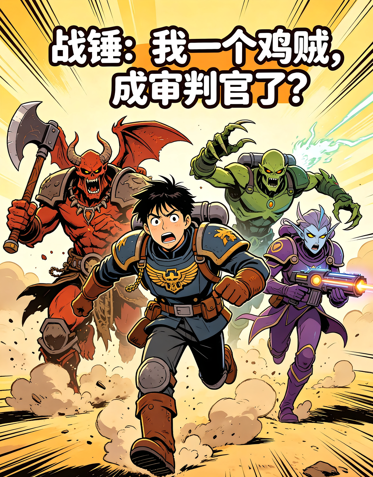 战锤：我一个鸡贼，成审判官了？
