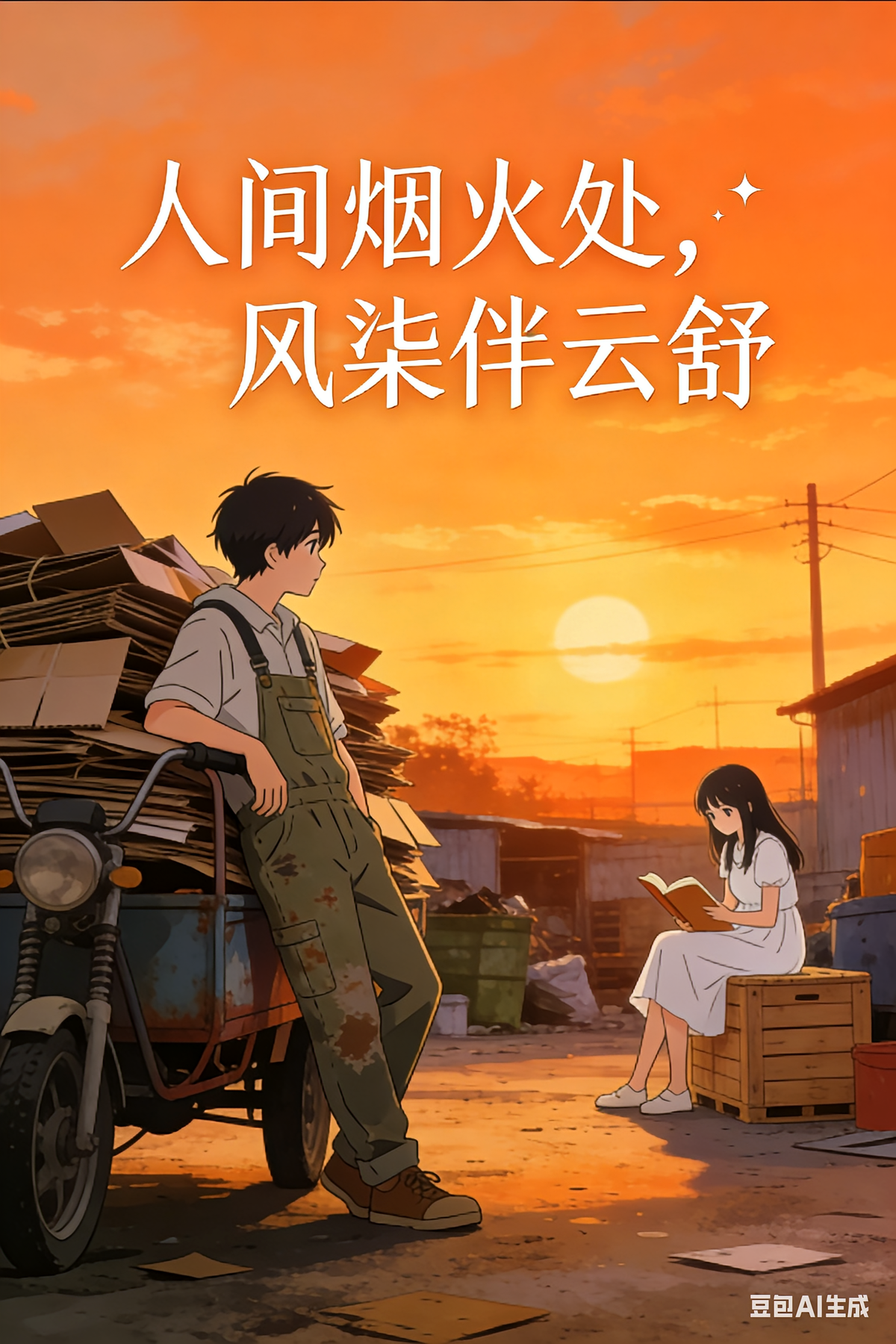 人间烟火处，风柒伴云舒