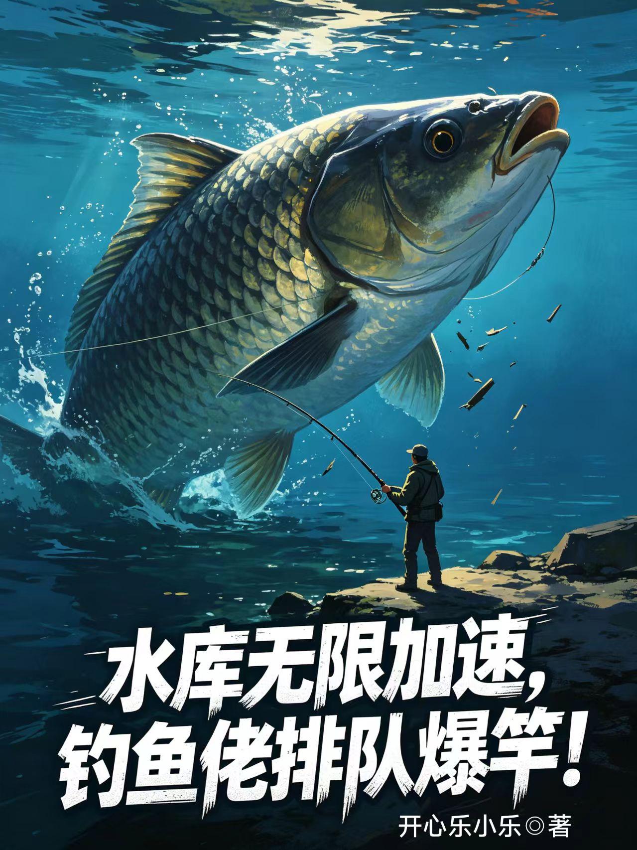 水库无限加速，钓鱼佬排队爆竿！