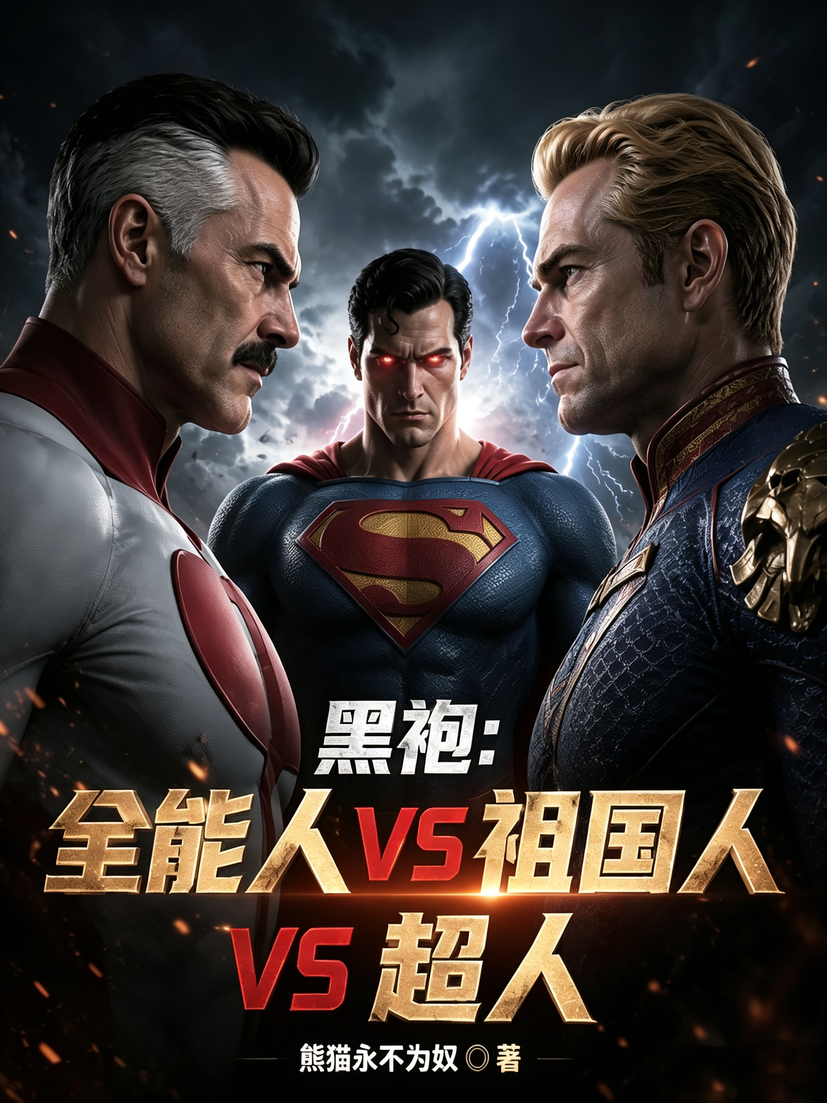 黑袍：全能人VS祖国人VS超人