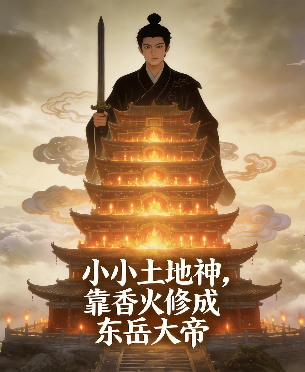 小小土地神，靠香火修成东岳大帝