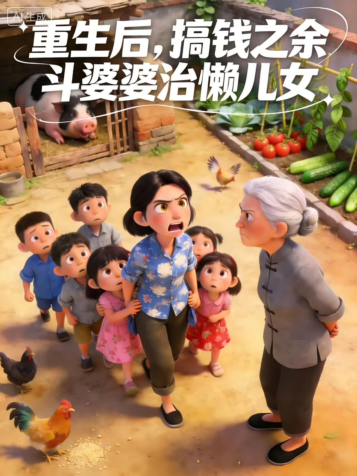 重生后，搞钱之余斗婆婆治懒儿女