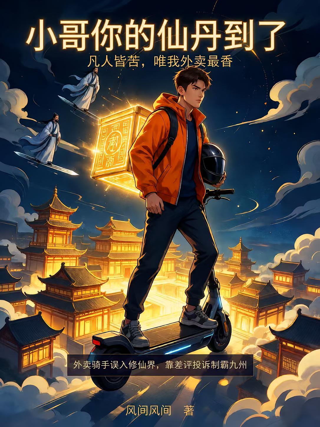 小哥你的仙丹到了