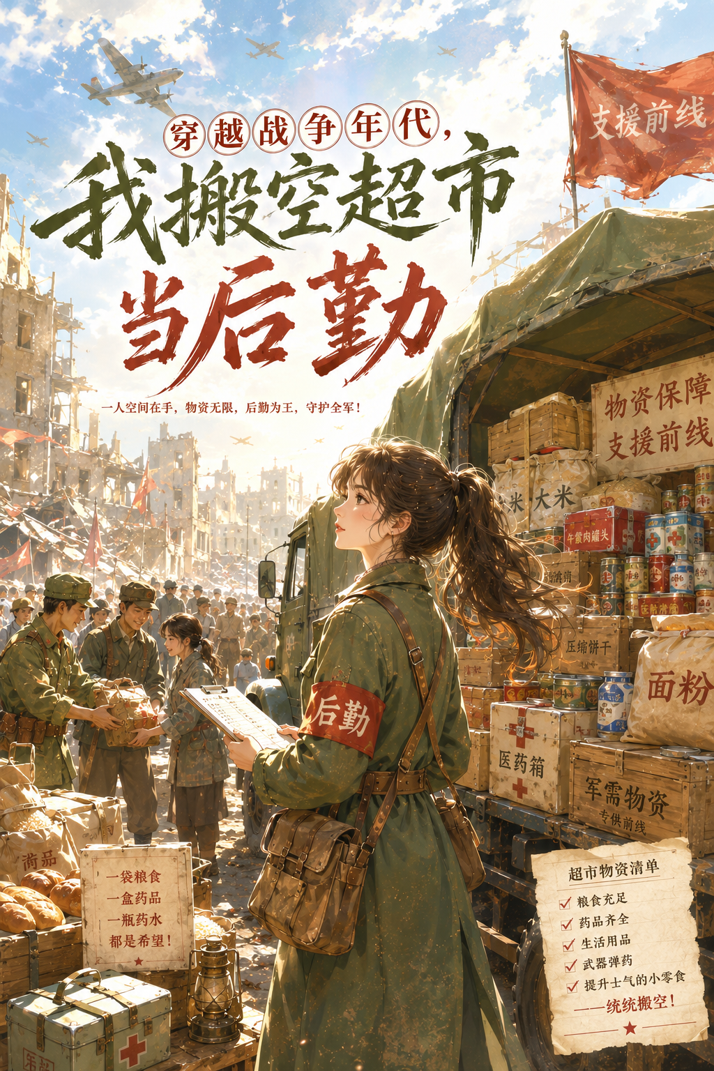 穿越战争年代，我搬空超市当后勤