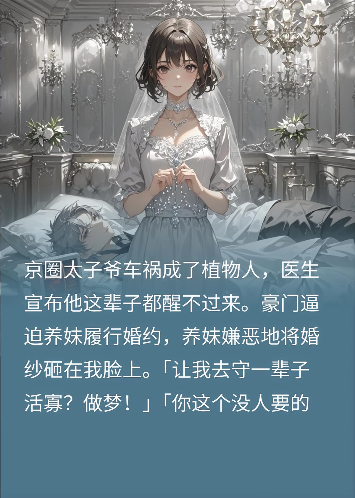 养妹拒嫁植物人太子爷，我拿两亿奖励笑疯了