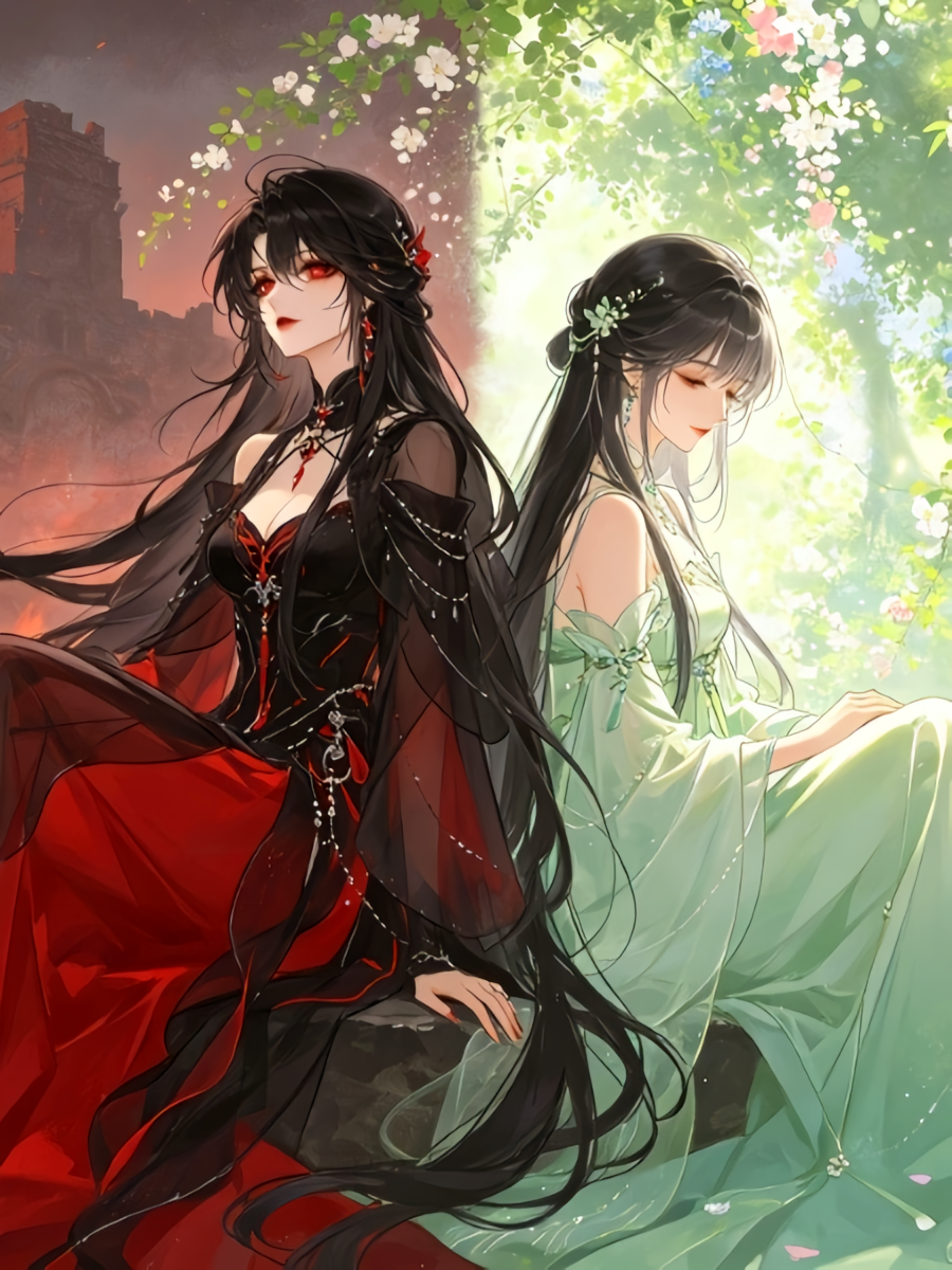穿越魔教圣女，获得正派圣女视角