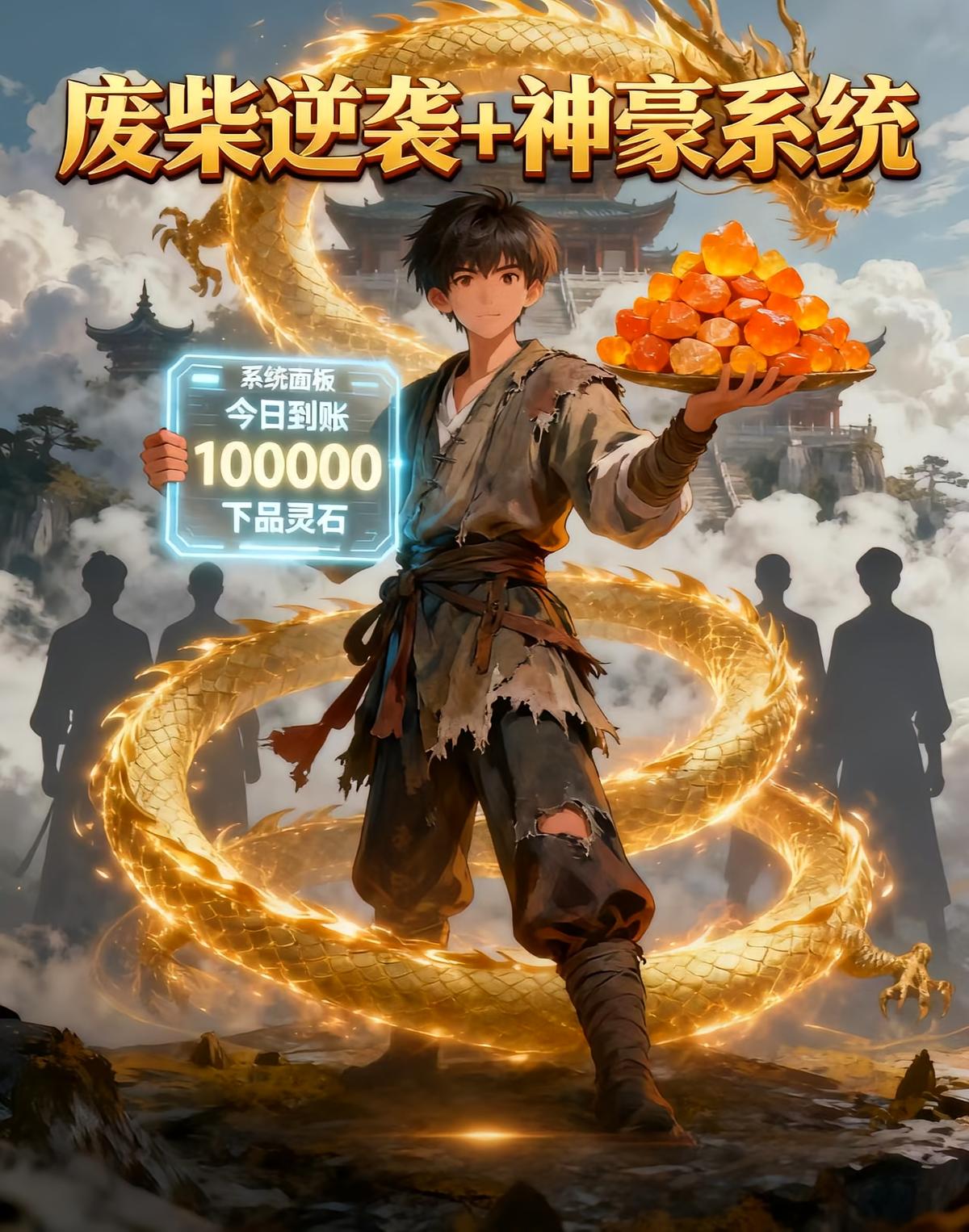 废材神豪：灵石堆穿修仙界