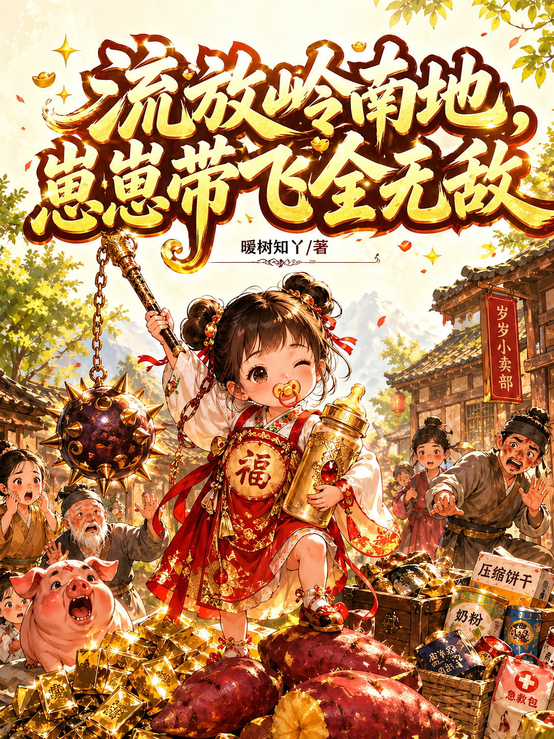 流放岭南地，崽崽带飞全无敌