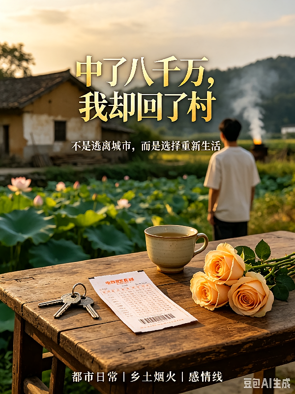 中了8千万，我却回了村