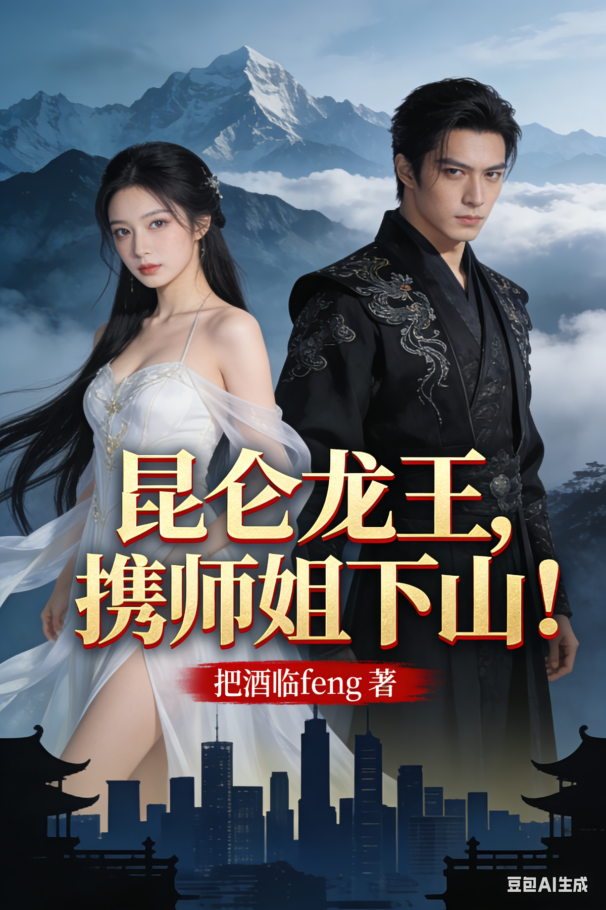 昆仑龙王，携师姐下山！