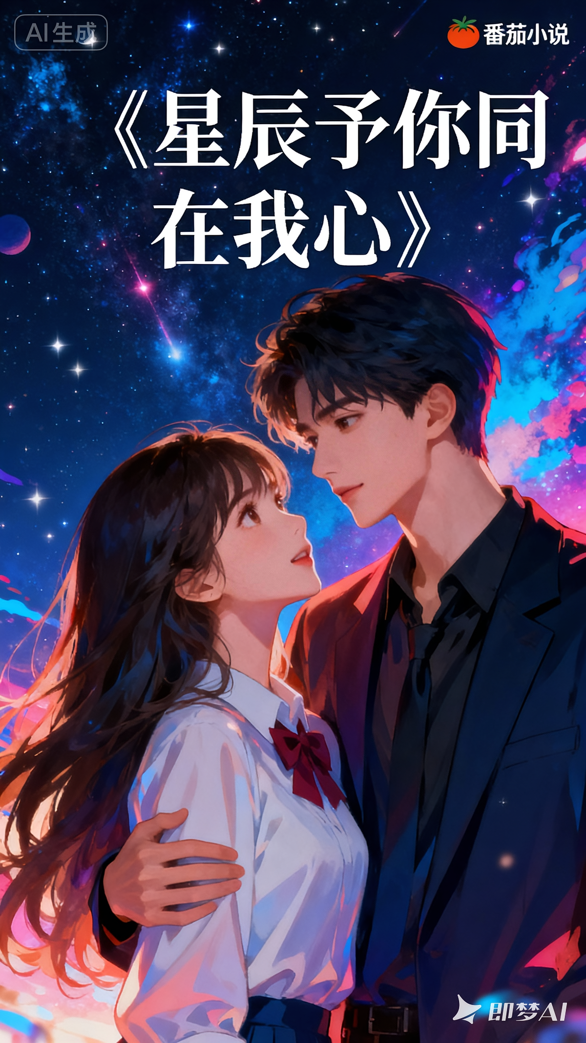 星辰予你同在我心