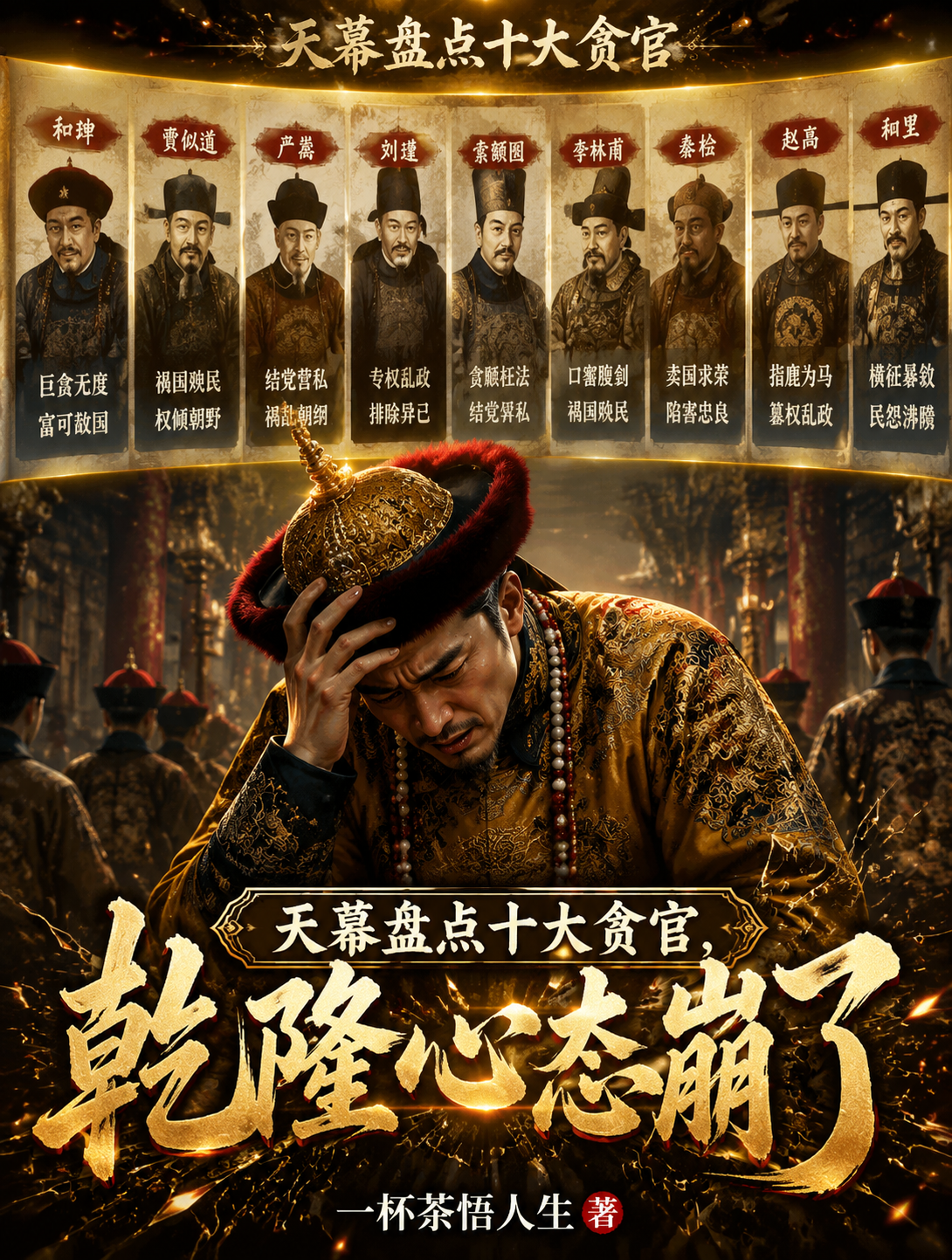 天幕盘点十大贪官，乾隆心态崩了