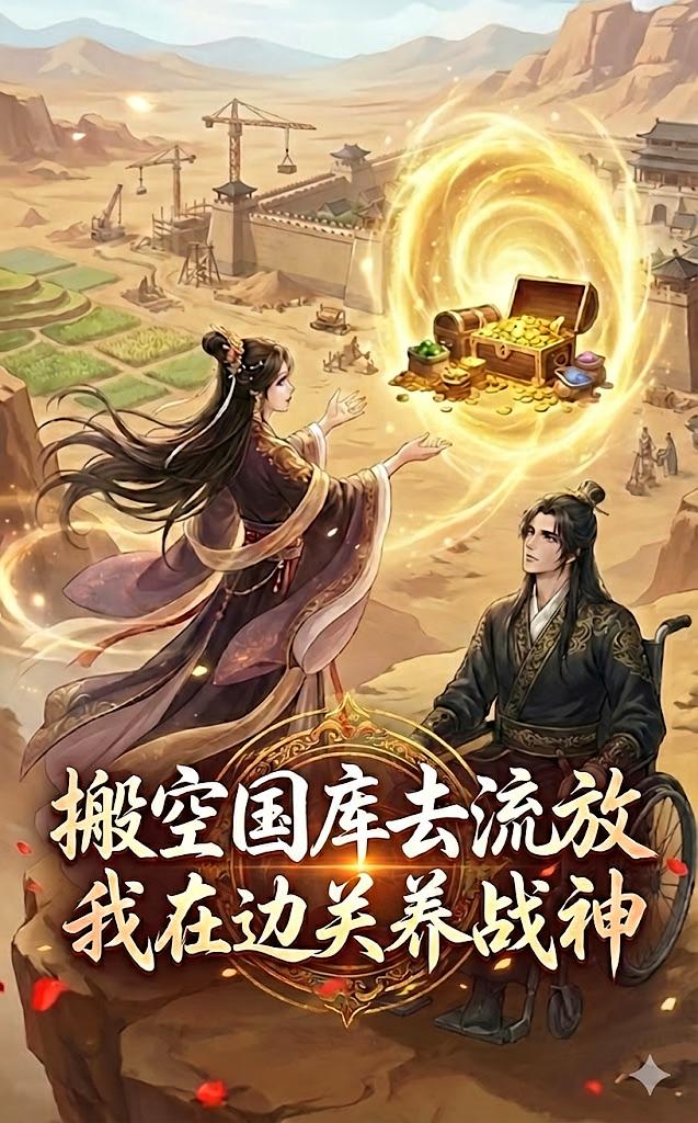 搬空国库去流放，我在边关养战神