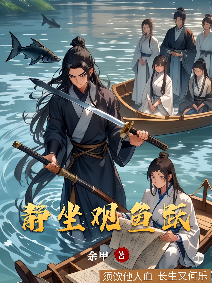 静坐观鱼跃