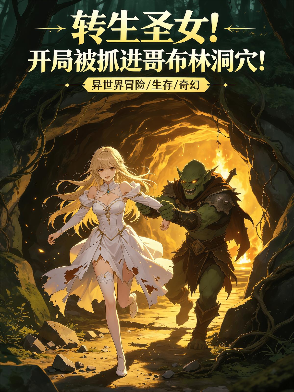 转生圣女！开局被抓进哥布林洞穴！