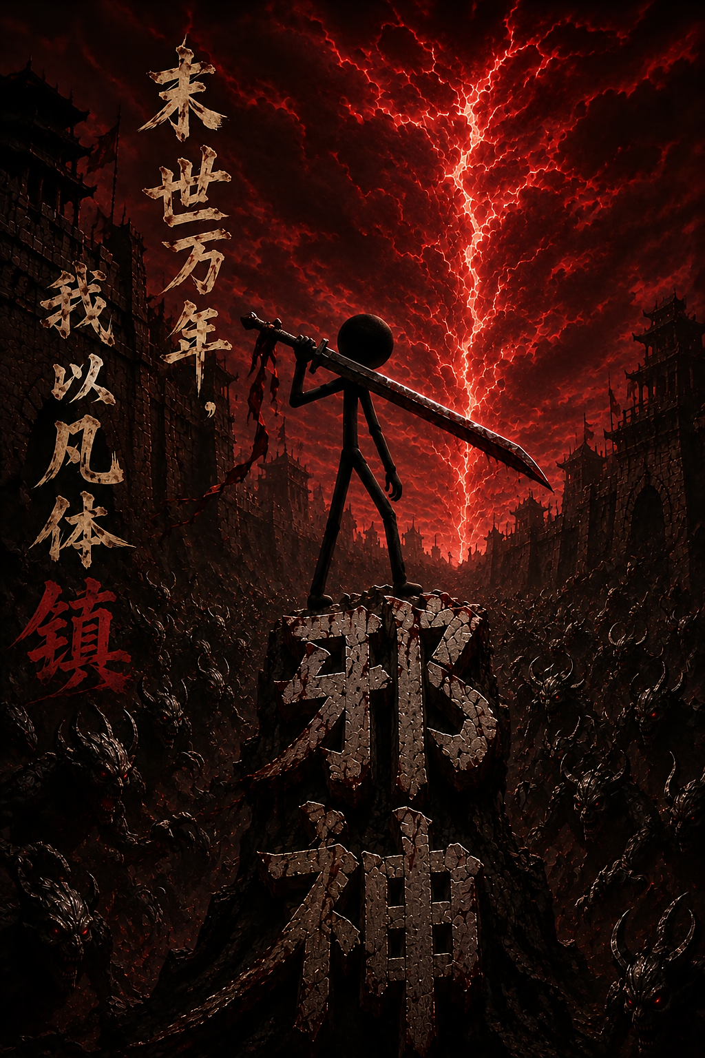 末日万年，我以凡体镇邪神