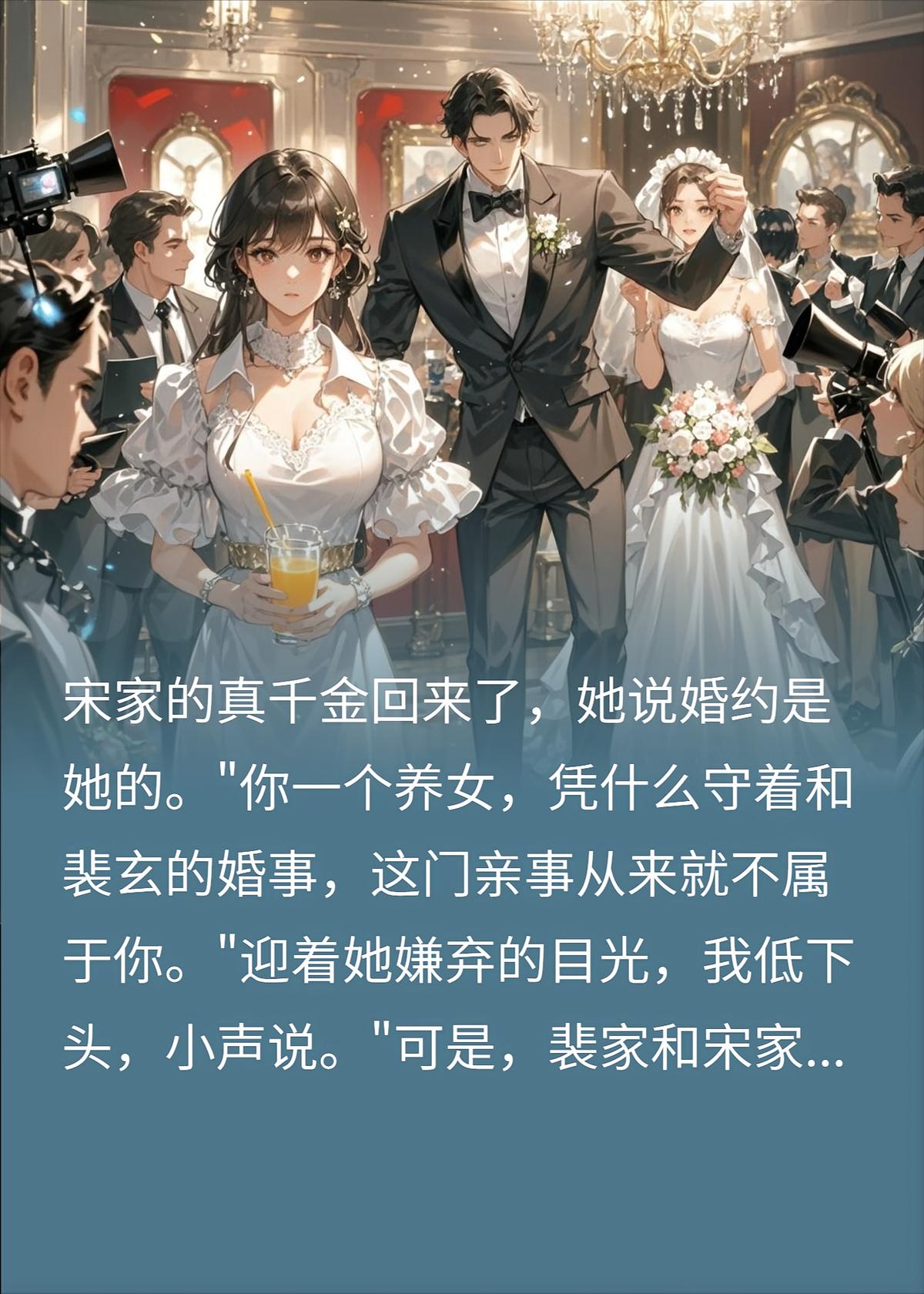 真千金抢走我的婚约，我笑了，她不知新郎早换人了