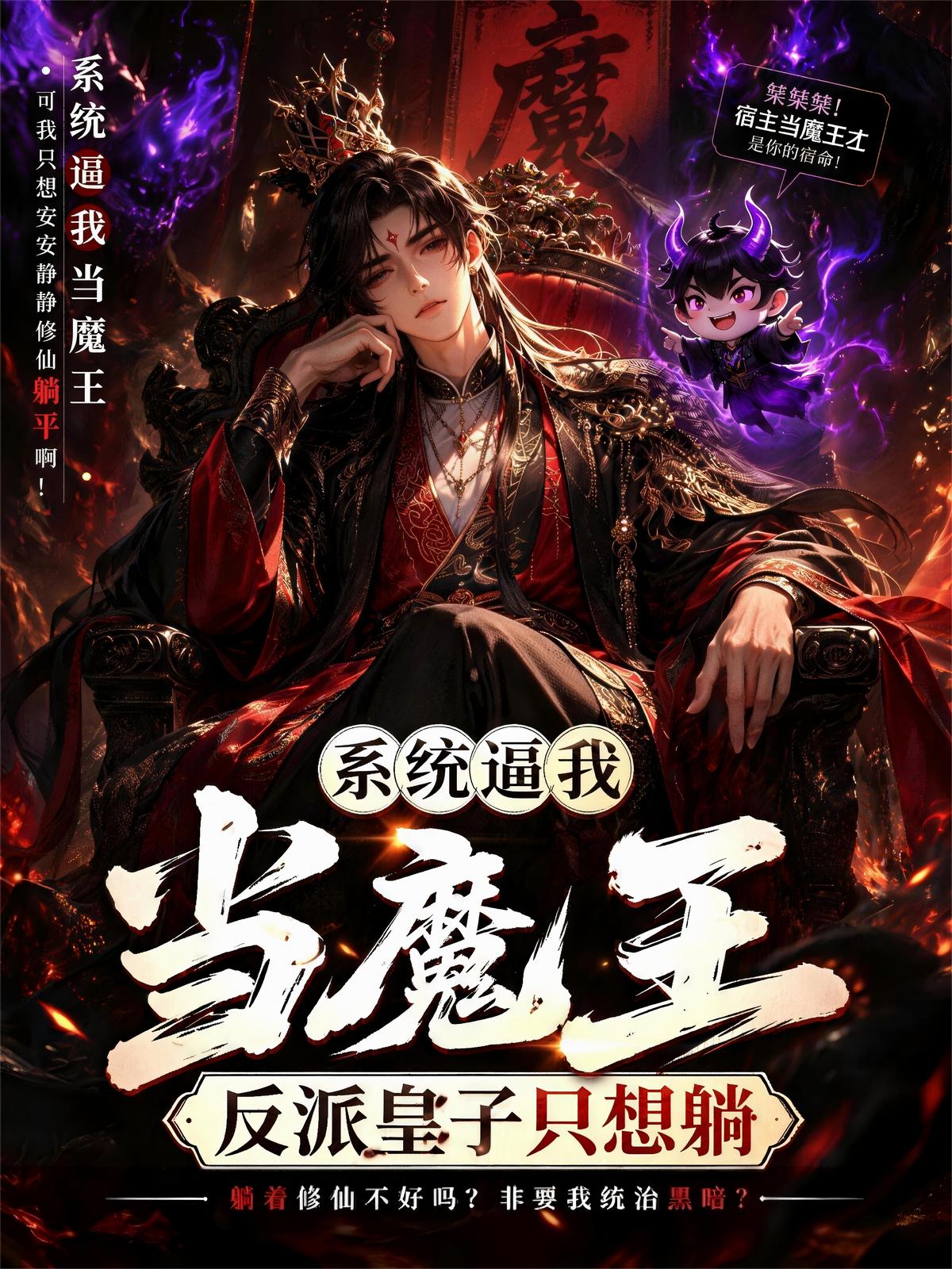 系统逼我当魔王，反派皇子只想躺