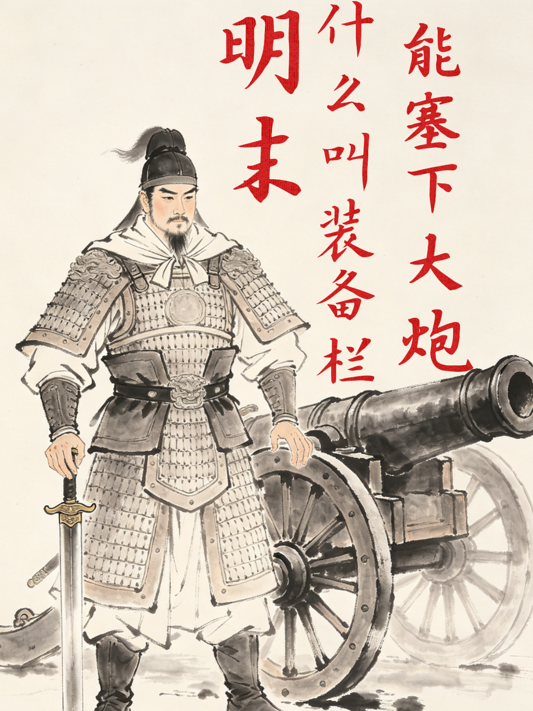 明末，什么叫装备栏能塞下大炮