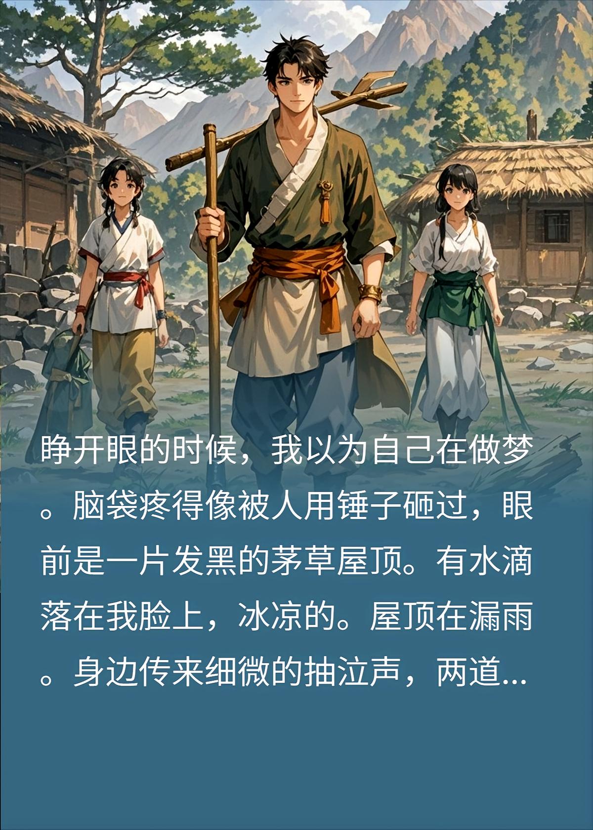 穿越荒年：开局破屋两媳妇，我白手起家打脸全村