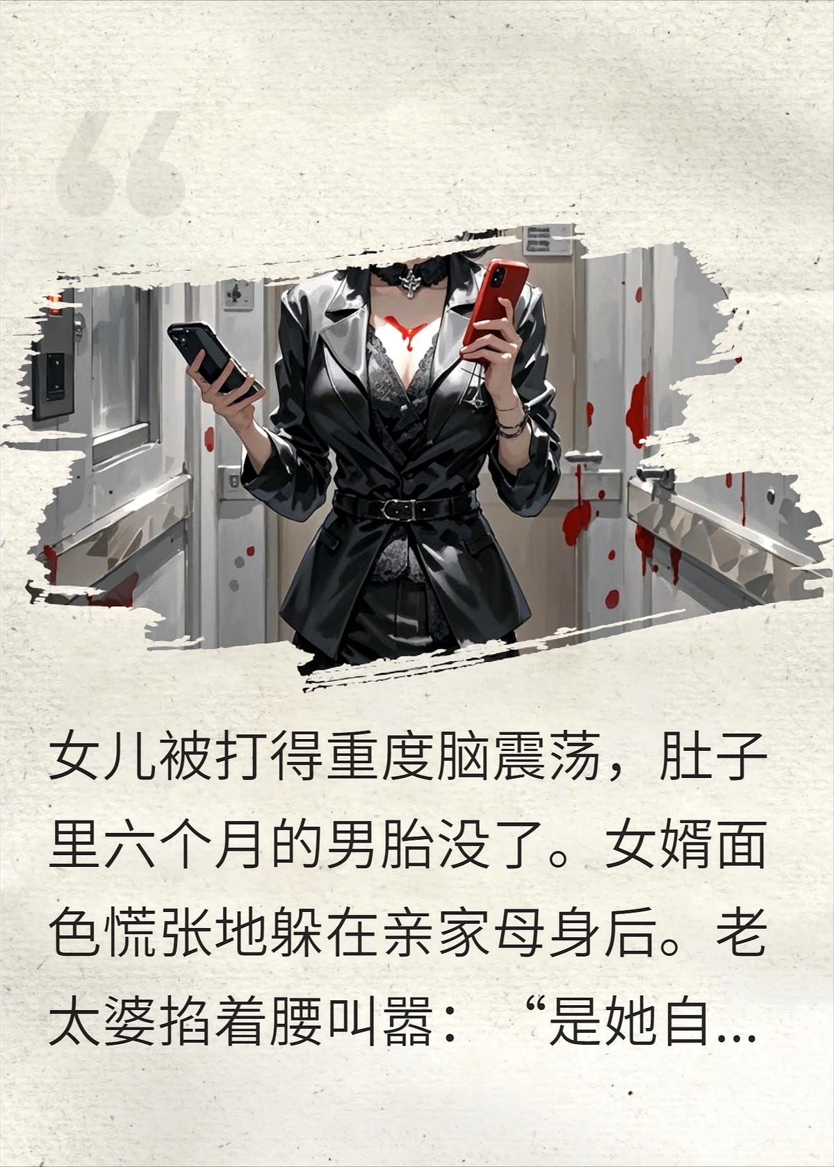 女儿被打流产，我含笑给女婿转了200万