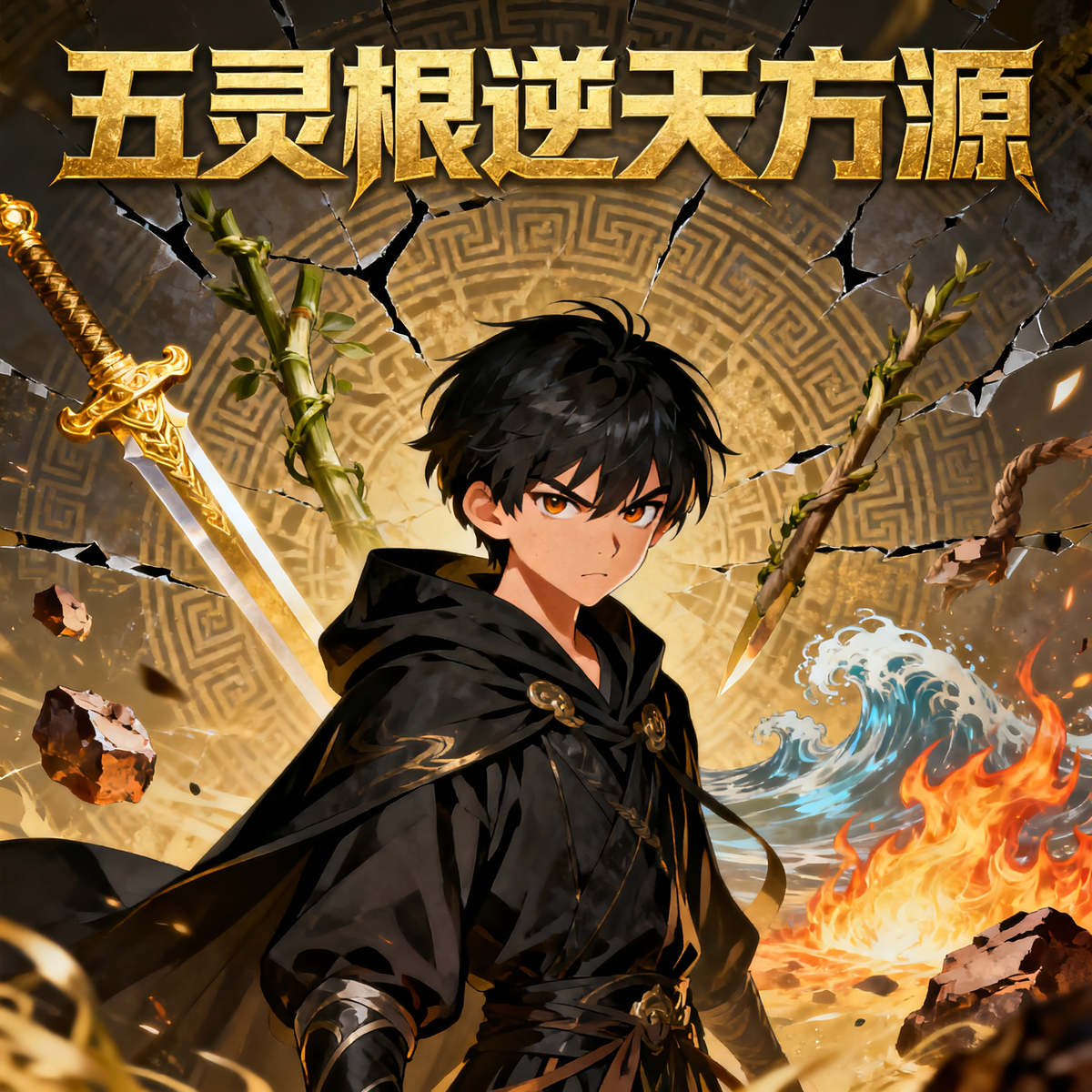 五灵根逆天方源