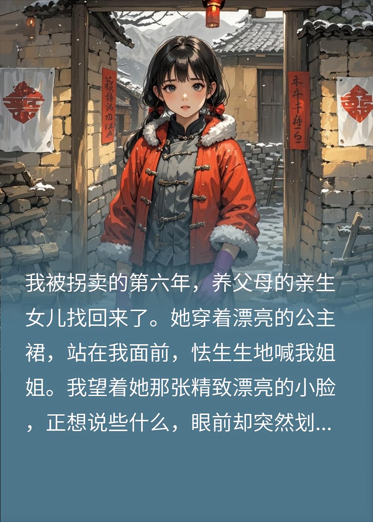 我被拐卖六年后看见了弹幕，养父母慌了