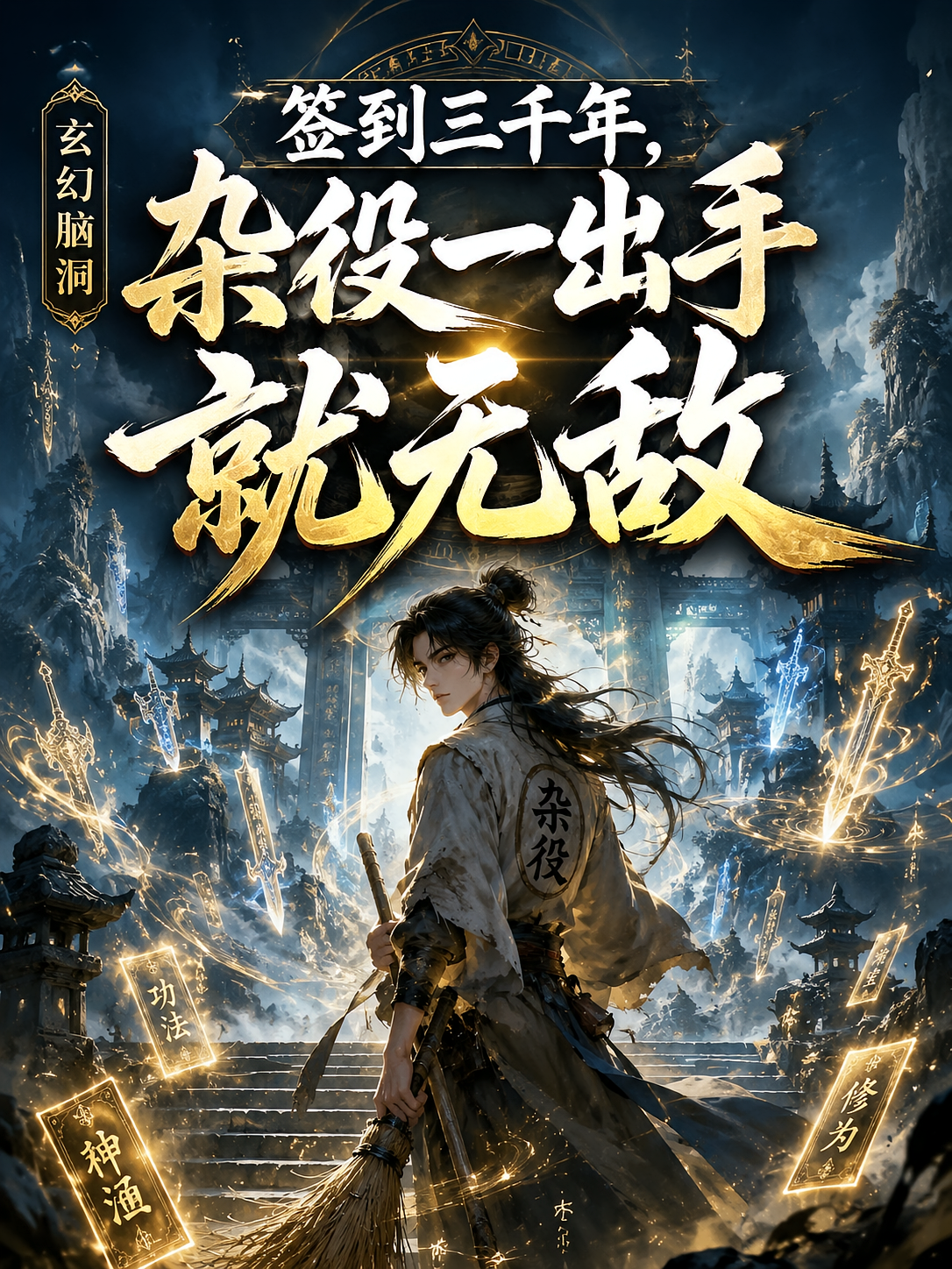 签到三千年，杂役一出手就无敌