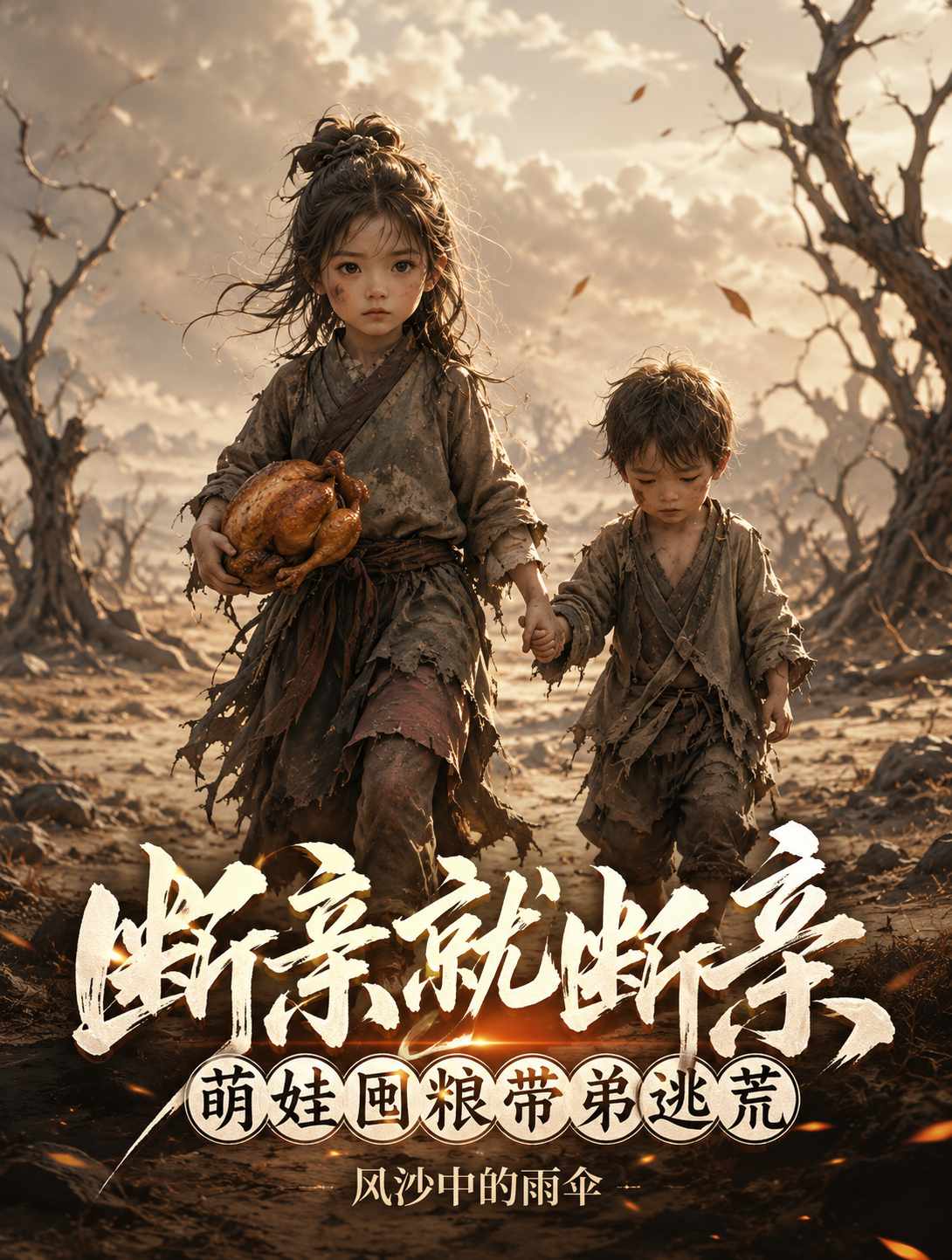 断亲就断亲，萌娃囤粮带弟逃荒