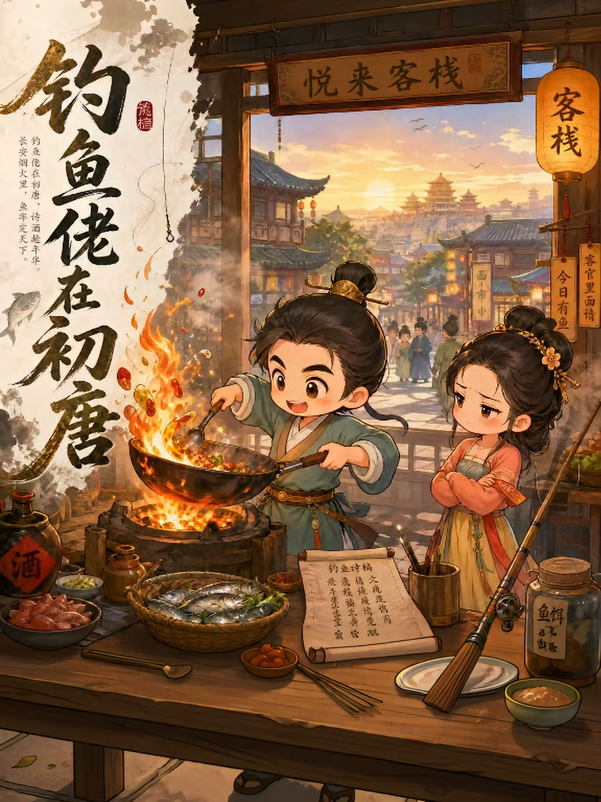 钓鱼佬在初唐