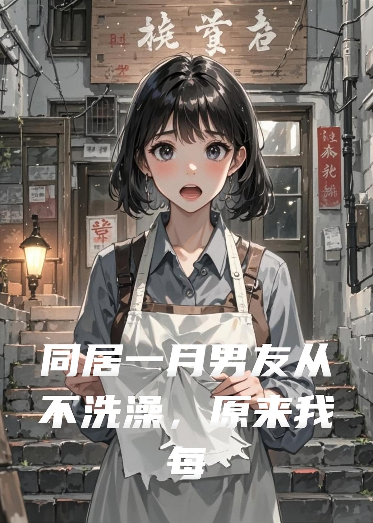 同居一月男友从不洗澡，原来我每天抱着纸人睡